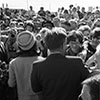 Crowd at Love Field          